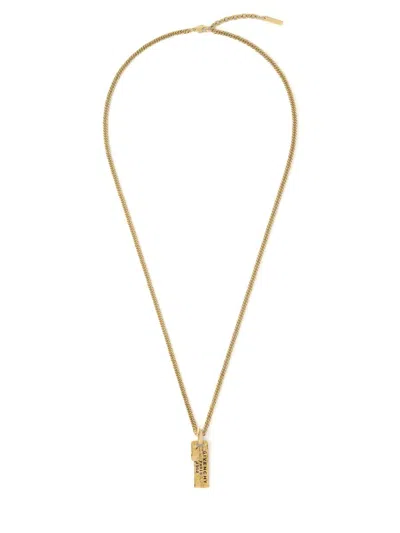 Givenchy Women's Tape Necklace In Metal And Enamel