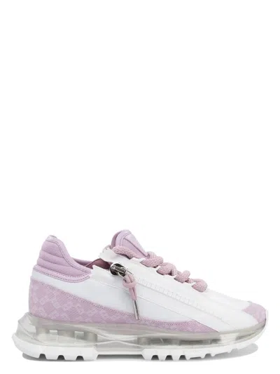 GIVENCHY WOMEN'S TEXTILE AND LEATHER SNEAKERS