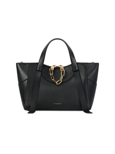 Givenchy Women's The Snatch Small Top Handle Bag In Grained Leather In Black