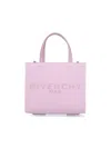 Givenchy Mini G-tote Canvas Tote In Purple