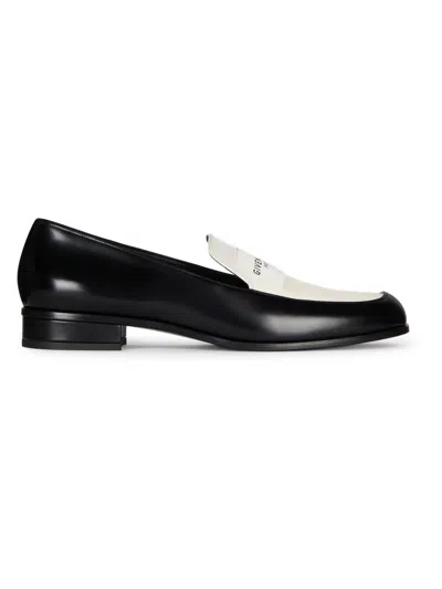 Givenchy Women's Tux Bicolor Loafers In Leather In Multi