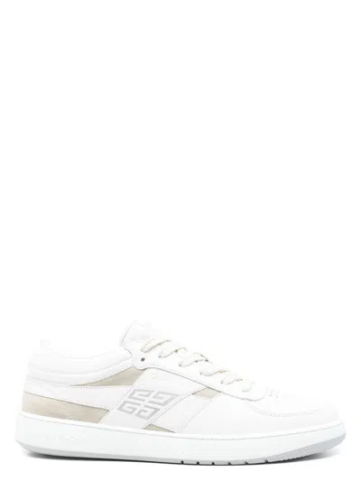GIVENCHY WOMEN'S TWO-TONE LEATHER AND SUEDE G MOVE SNEAKERS | SIZE 42.5 | BH00ARH1U9 COLOR 118