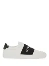 Givenchy Slip-on Sneakers With Black Band Logo Detail In White