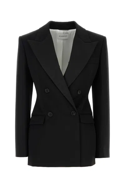 Givenchy Women's Virgin Wool Blazer In Black