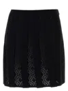 Givenchy Women Pleated Mini Skirt