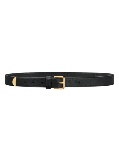 Givenchy Women's Voyou Belt In Shiny Leather In Orange