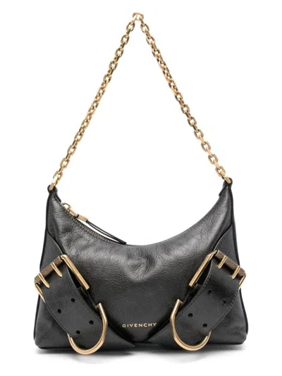Givenchy Black Voyou Boyfriend Party Bag In 001-black