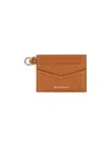 GIVENCHY WOMEN'S VOYOU CARD HOLDER IN LEATHER