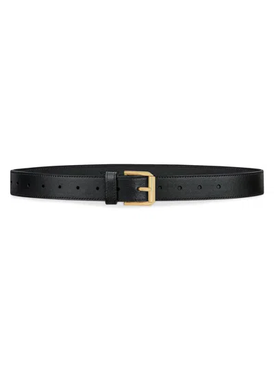 Givenchy Women's Voyou Long Belt In Shiny Leather In Orange