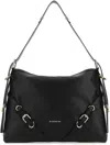 Givenchy Voyou Medium Bag In Leather In Black
