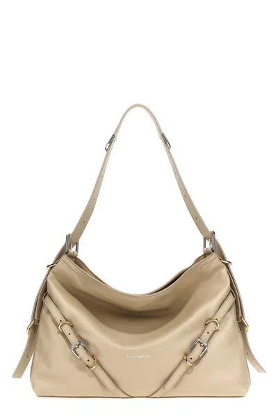 Givenchy Women 'voyou' Midi Shoulder Bag In Neutral