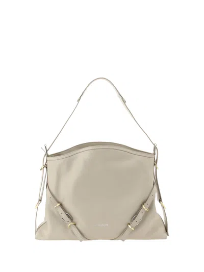 Givenchy Women Voyou Shoulder Bag In Cream