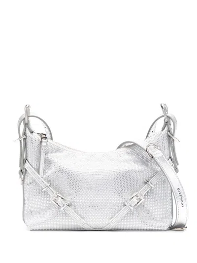 Givenchy Women Voyou Strass Embellished Mini Shoulder Bag In Multicolor