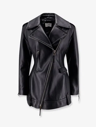 GIVENCHY GIVENCHY WOMEN WAISTED LEATHER JACKET
