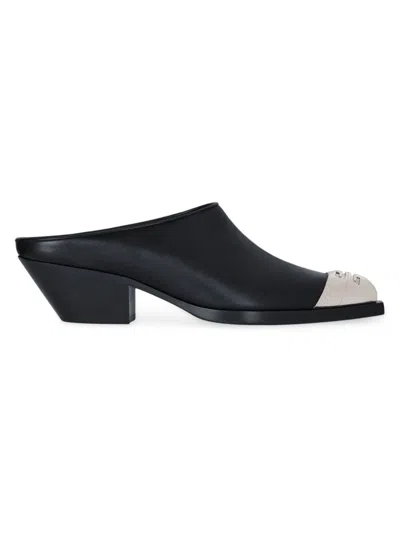 GIVENCHY WOMEN'S WESTERN MULES IN LEATHER