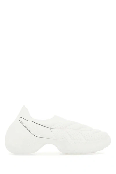 GIVENCHY GIVENCHY WOMEN WHITE FABRIC TK-360+ SLIP ONS