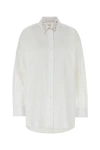 Givenchy Camicia Oversize In Popeline Bianco  Donna In White