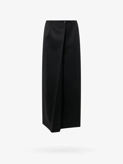 Givenchy Women Wool And Mohair Long Skirt