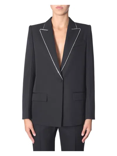 GIVENCHY WOMEN'S WOOL BLAZER WITH STRASS