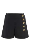 Givenchy Shorts In Wool And Mohair With Buttons