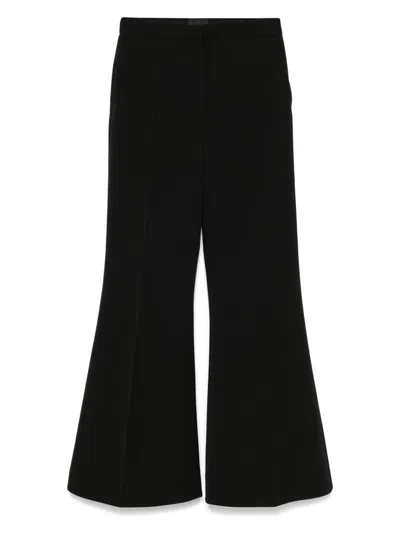 GIVENCHY WOMEN'S WOOL FLARED TROUSERS