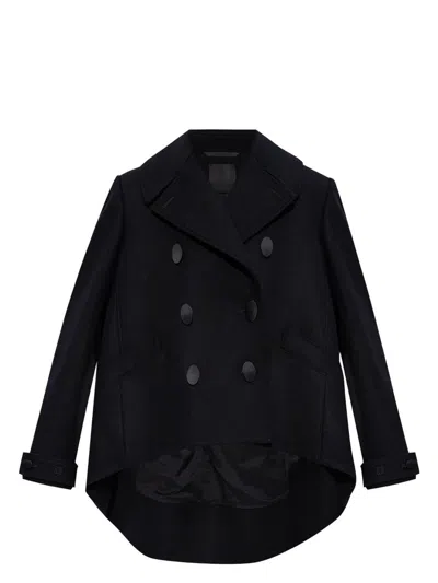 GIVENCHY WOMEN'S WOOL OVERSIZE COAT