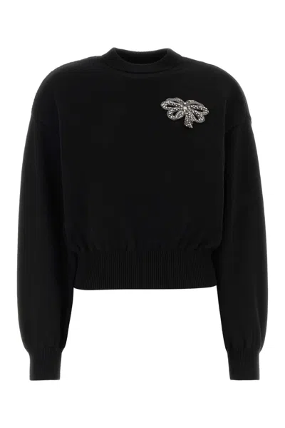 Givenchy Women's Wool-blend Knit Sweater In Black