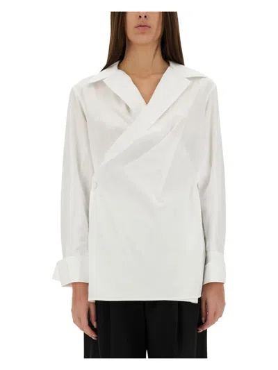 GIVENCHY WOMEN'S WRAP-AROUND SHIRT
