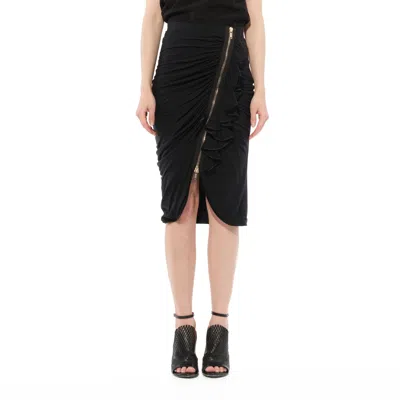 Givenchy Women's Zip Skirt In Black