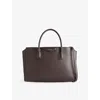 Givenchy Womens Antigona Catchall Medium Leather Shoulder Bag Chocolate In Brown