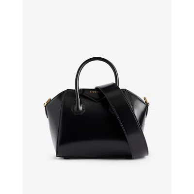 Givenchy Womens Antigona Toy Leather Top-handle Bag Black