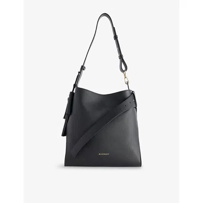 Givenchy Womens Black Belted Medium Leather Hobo Bag