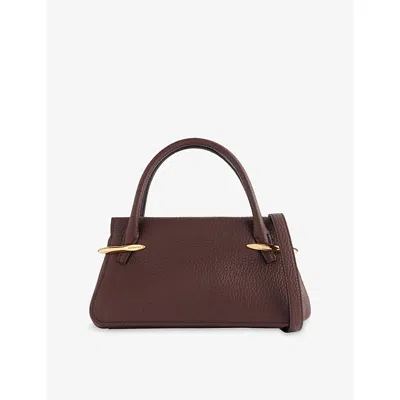 Givenchy Womens  Pinch Mini Leather Top-handle Bag