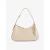 Givenchy Womens Natural Beige Lucky Lock Small Leather Shoulder Bag In Natural Beige