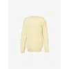 Givenchy Womens Monogram Cable-knit Wool-blend Jumper Pale Yellow In Pale Yellow