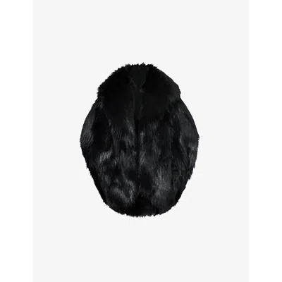 Givenchy Faux-fur Jacket In Black