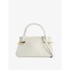 Givenchy Womens Ivory Pinch Mini Leather Top Handle Bag In White