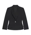 Givenchy Elegant Wool Blazer With Signature 4g Emblem