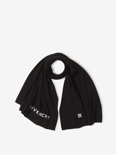 GIVENCHY GIVENCHY WOOL AND CASHMERE SCARF