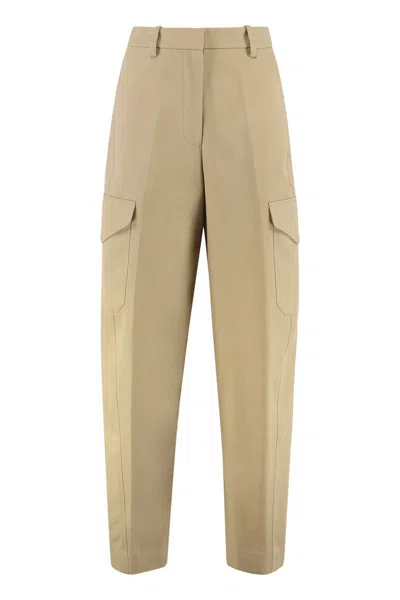 GIVENCHY GIVENCHY WOOL AND COTTON TROUSERS
