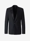 GIVENCHY GIVENCHY WOOL AND MOHAIR BLAZER
