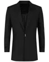 Givenchy Wool Blend Blazer In Black