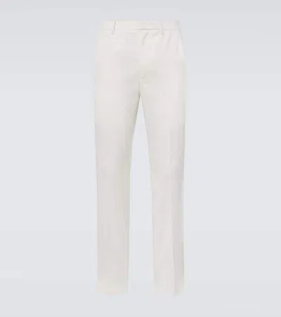 Givenchy Wool And Mohair Suit Pants In White