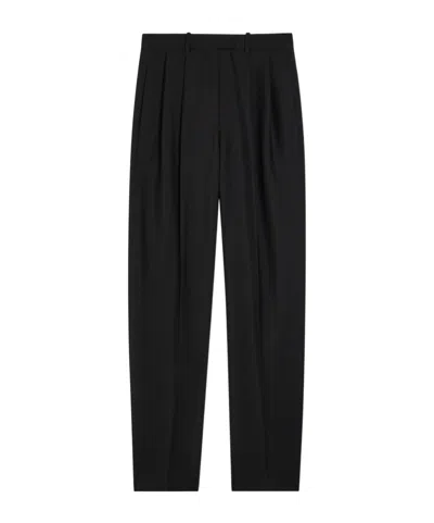 Givenchy Wool And Mohair-blend Trousers In Multi
