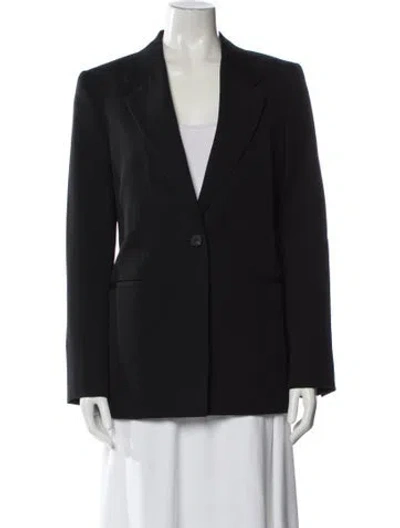 Pre-owned Givenchy Wool Blazer In Black