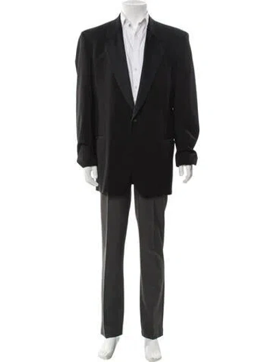 Pre-owned Givenchy Wool Blazer In Black