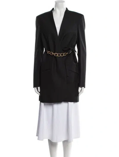 Pre-owned Givenchy Wool Blazer In Black