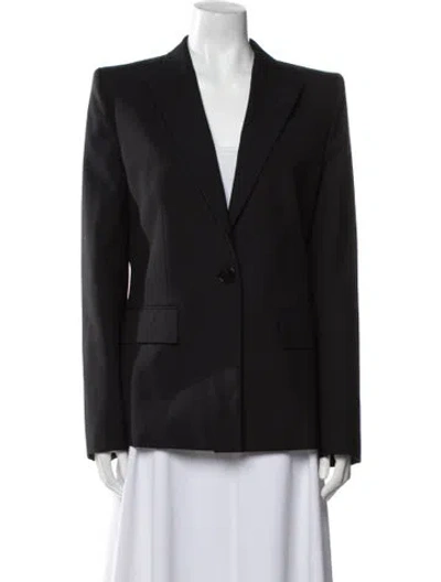 Pre-owned Givenchy Wool Blazer In Black