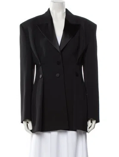 Pre-owned Givenchy Wool Blazer In Black