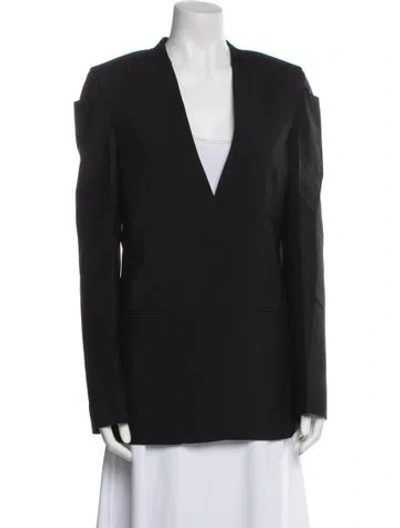 Pre-owned Givenchy Wool Blazer In Black
